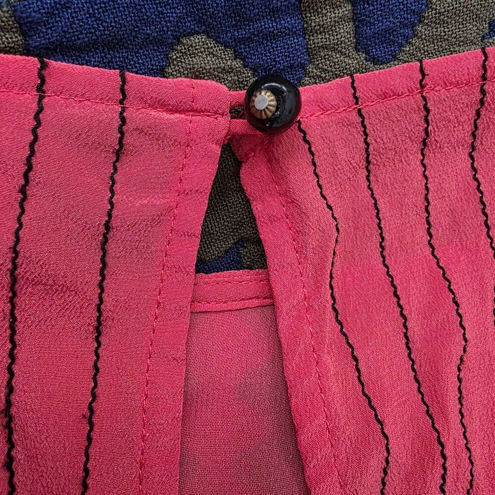 Plenty by Tracy Reese Dress 100% Silk Size 8 - Picture 8 of 9
